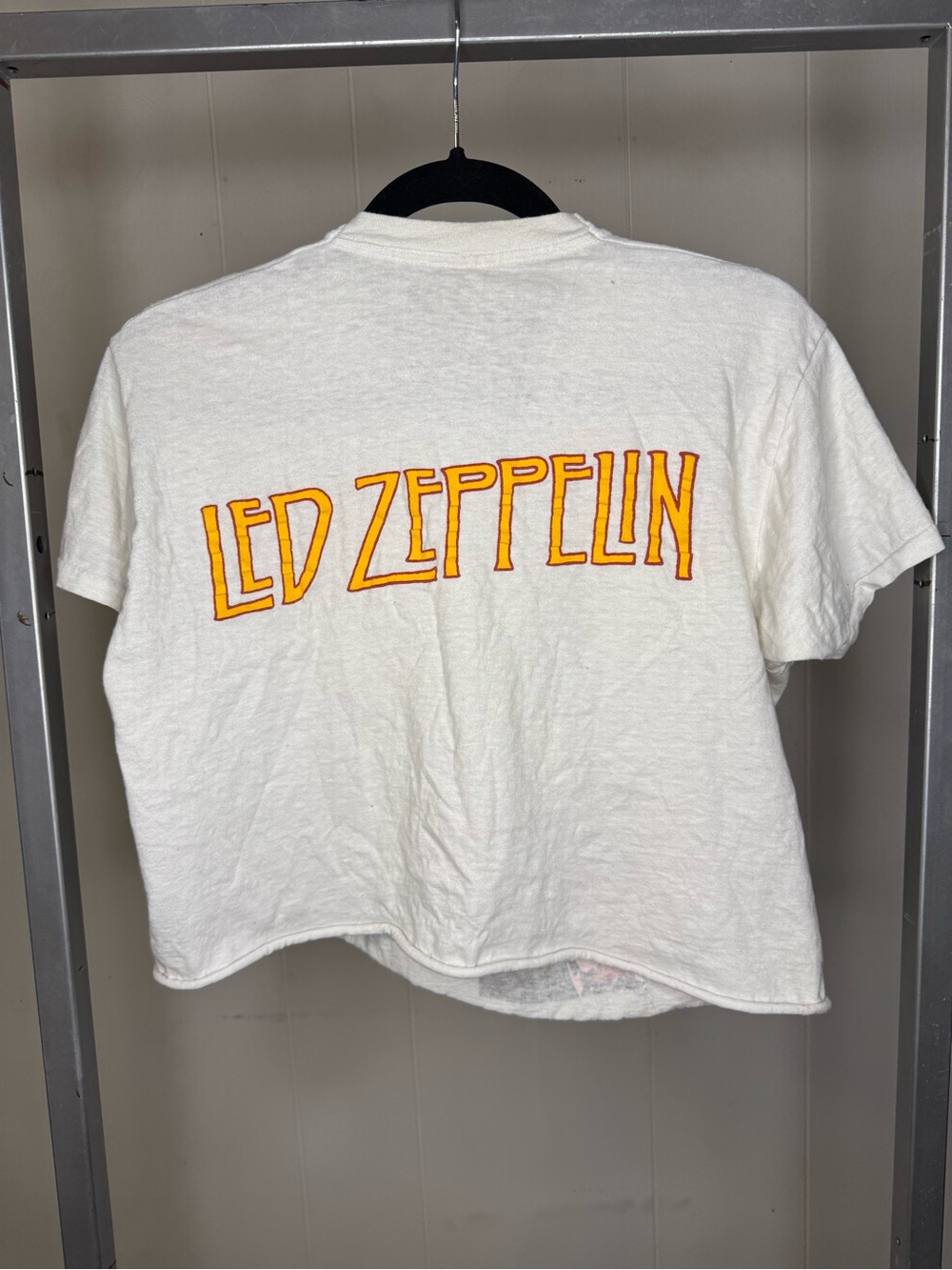 Rare Authentic 1985 Jimmy Page & Led Zeppelin Vintage Band Tee - Picture 3 of 5